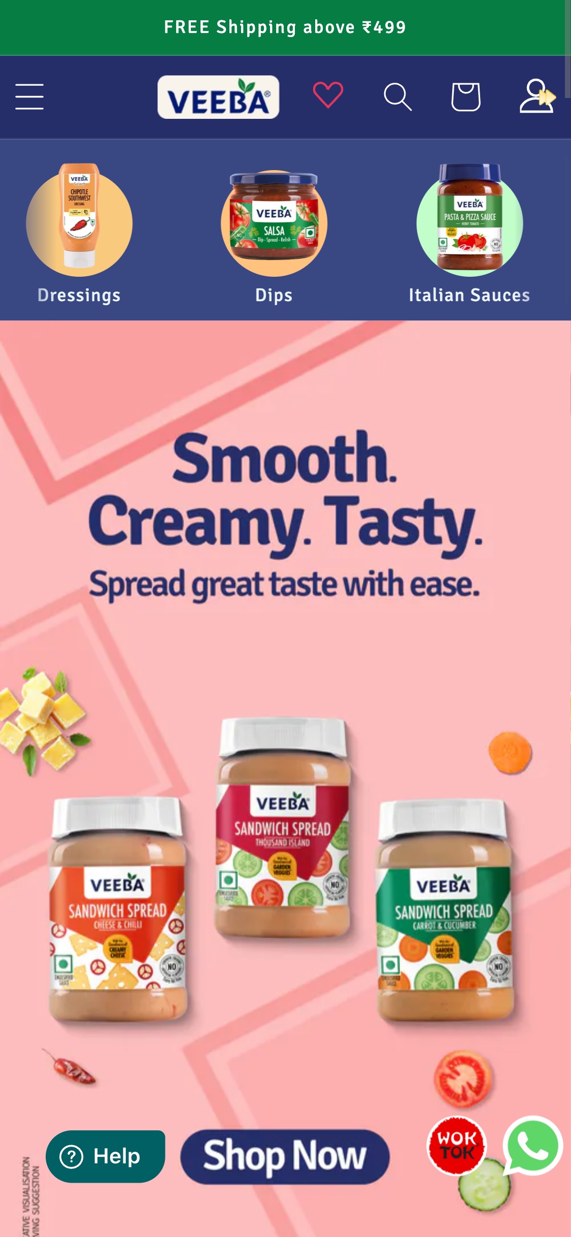 Veeba — Mobile Hero
